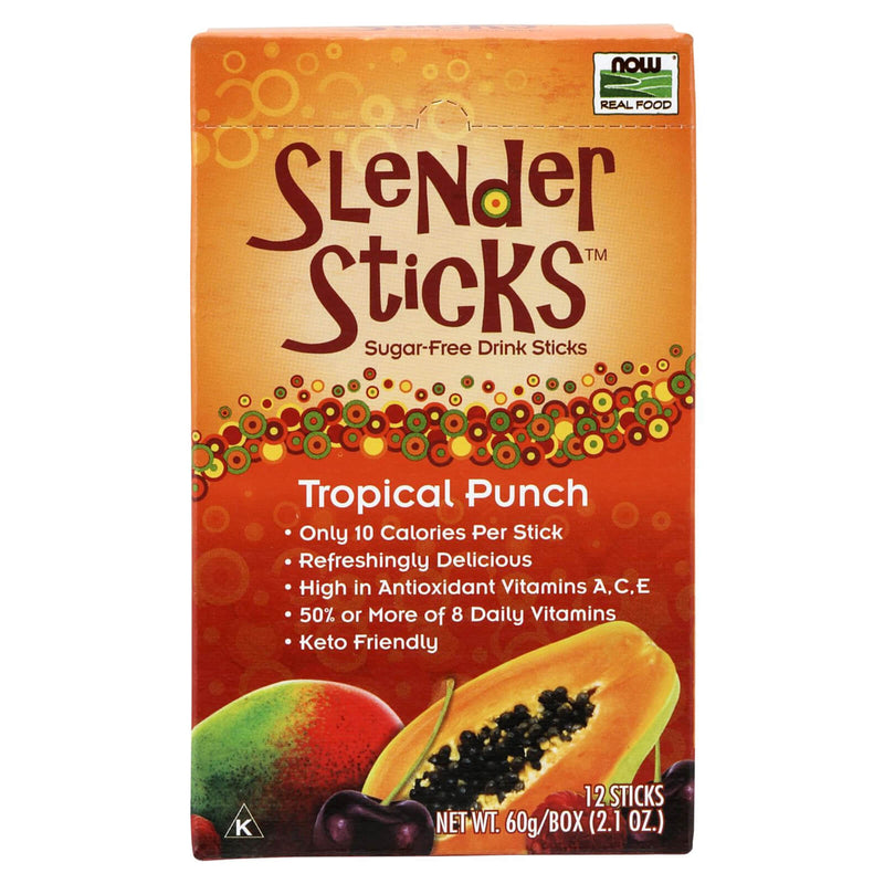 NOW Foods Tropical Punch Slender Sticks 12/Box - DailyVita