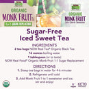 NOW Foods Monk Fruit with Erythritol Organic Powder 1 lb - DailyVita