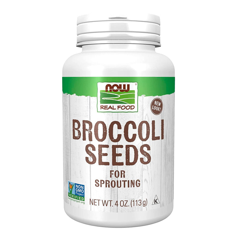 NOW Foods Broccoli Seeds 4 oz - DailyVita