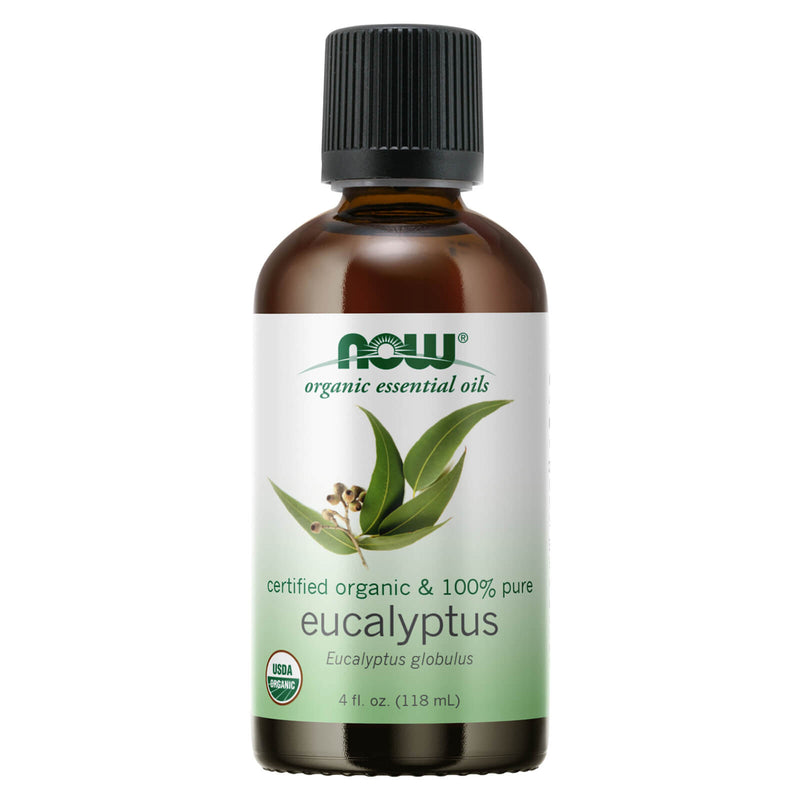NOW Foods Eucalyptus Globulus Oil Organic 4 fl oz - DailyVita