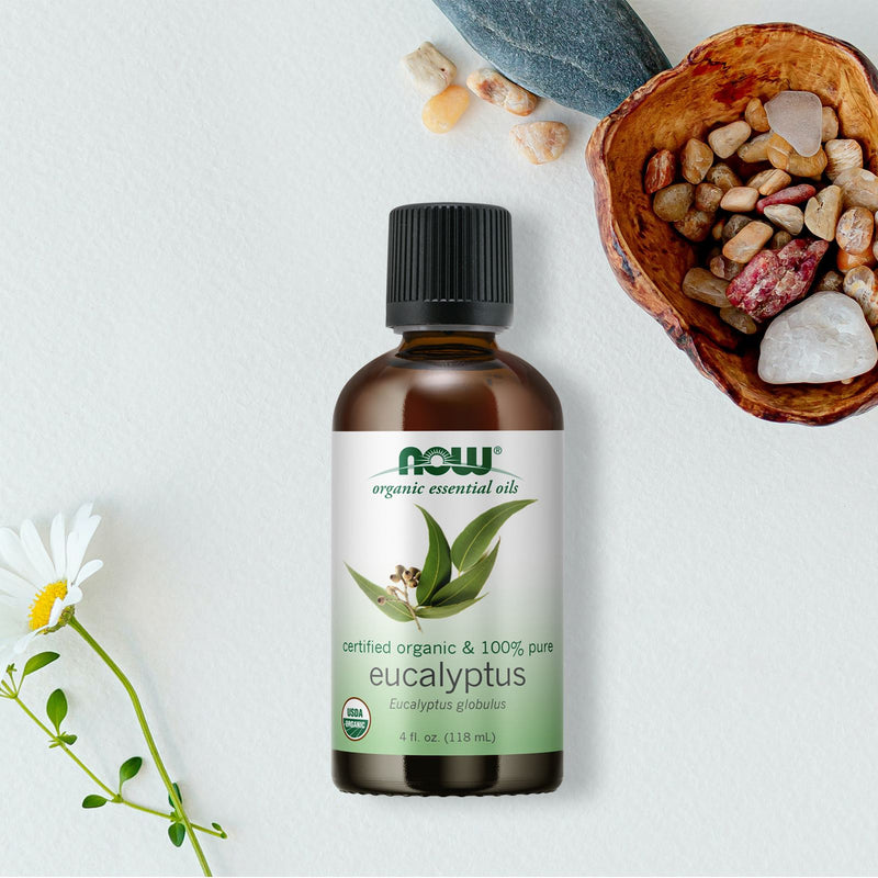 NOW Foods Eucalyptus Globulus Oil Organic 4 fl oz - DailyVita