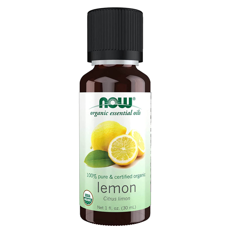 NOW Foods Lemon Oil Organic 1 fl oz - DailyVita