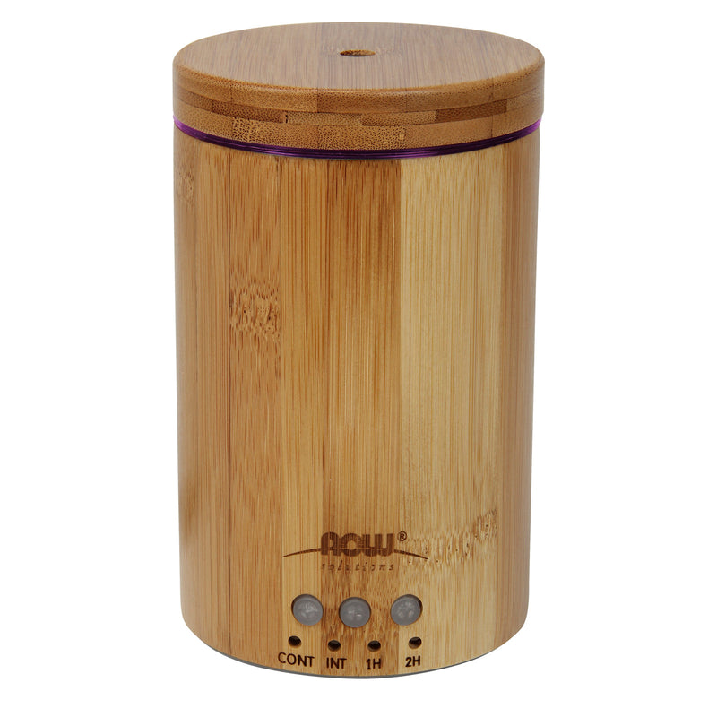 NOW Foods Ultrasonic Real Bamboo Essential Oil Diffuser - DailyVita