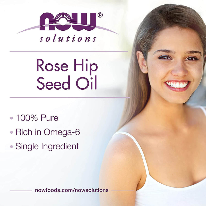 NOW Foods Rose Hip Seed Oil 4 fl oz - DailyVita