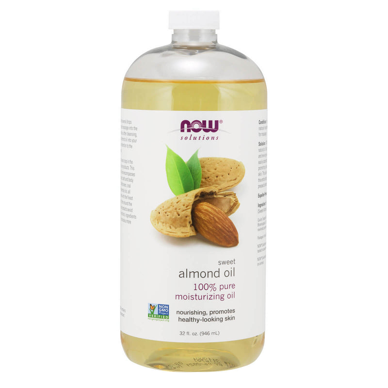 NOW Foods Sweet Almond Oil 32 fl oz - DailyVita