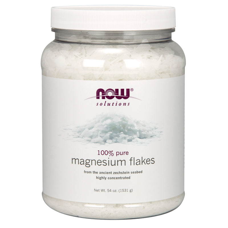 NOW Foods Magnesium Flakes 54 oz - DailyVita