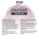 NOW Foods Nourish Facial Oil 1 fl oz - DailyVita