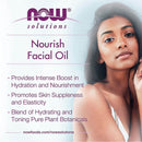 NOW Foods Nourish Facial Oil 1 fl oz - DailyVita
