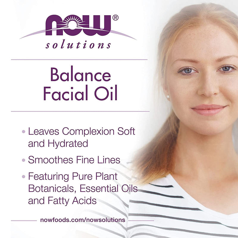 NOW Foods Balance Facial Oil 1 fl oz - DailyVita