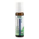 NOW Foods Peppermint Essential Oil Blend Organic Roll-On 10 mL - DailyVita