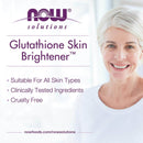 NOW Foods Glutathione Skin Brightener Cream 2 fl oz - DailyVita