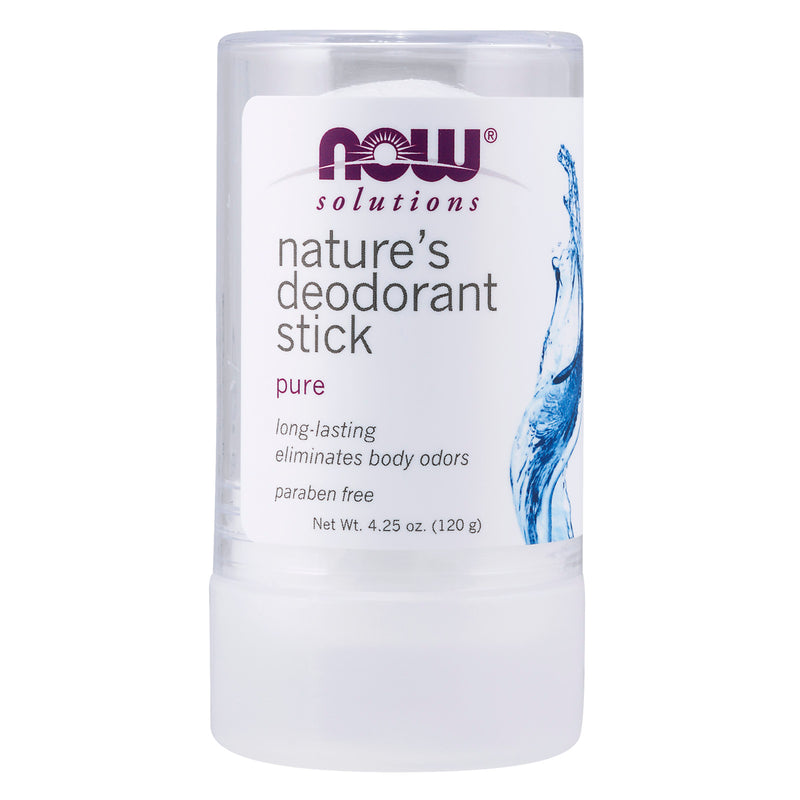 NOW Foods Nature's Deodorant Stick (Stone) 3.5 oz - DailyVita