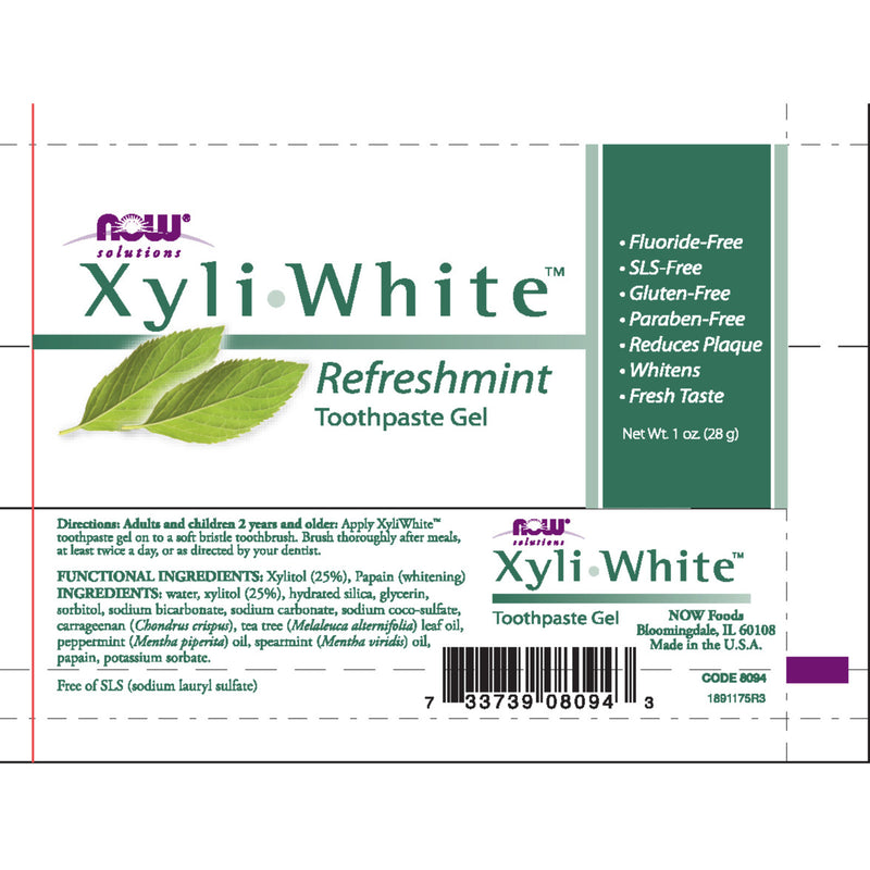 NOW Foods Xyliwhite Refreshmint Fishbowl 40/1 oz tubes - DailyVita