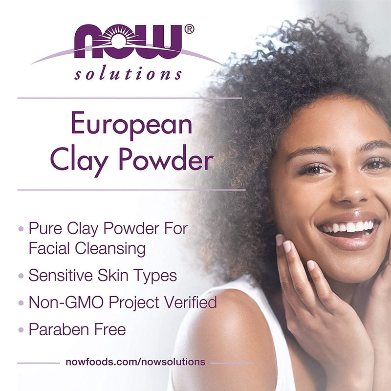NOW Foods European Clay Powder 14 oz - DailyVita