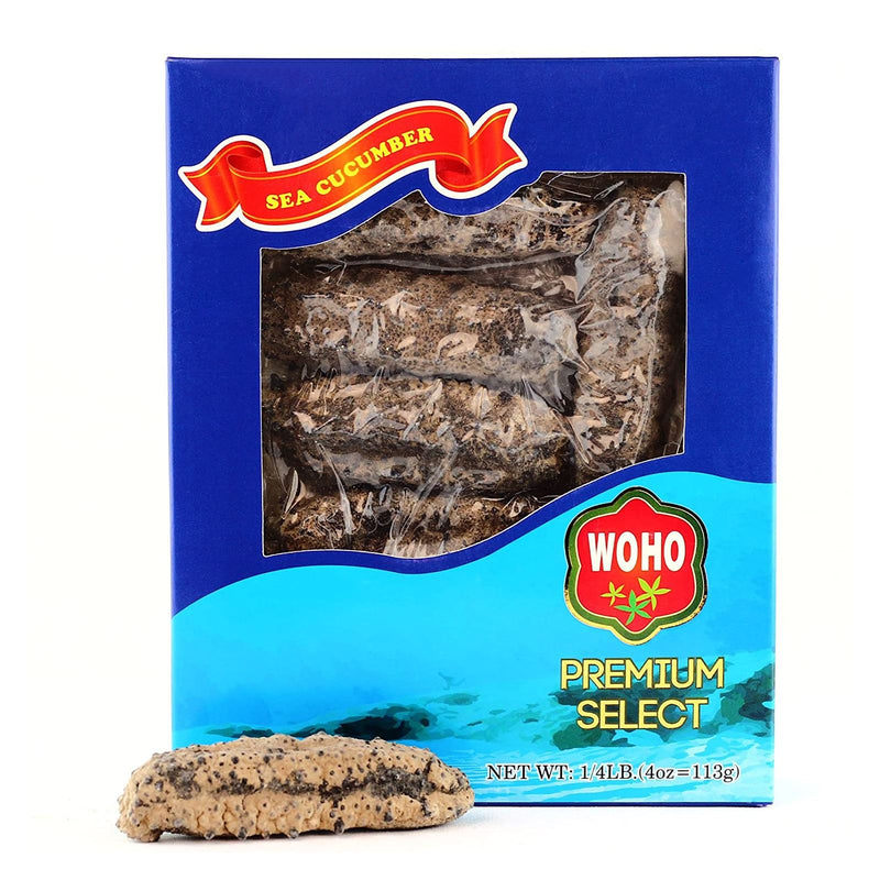 WOHO Mexico Wild Caught Dried Sea Cucumber Medium - 4 Oz - DailyVita