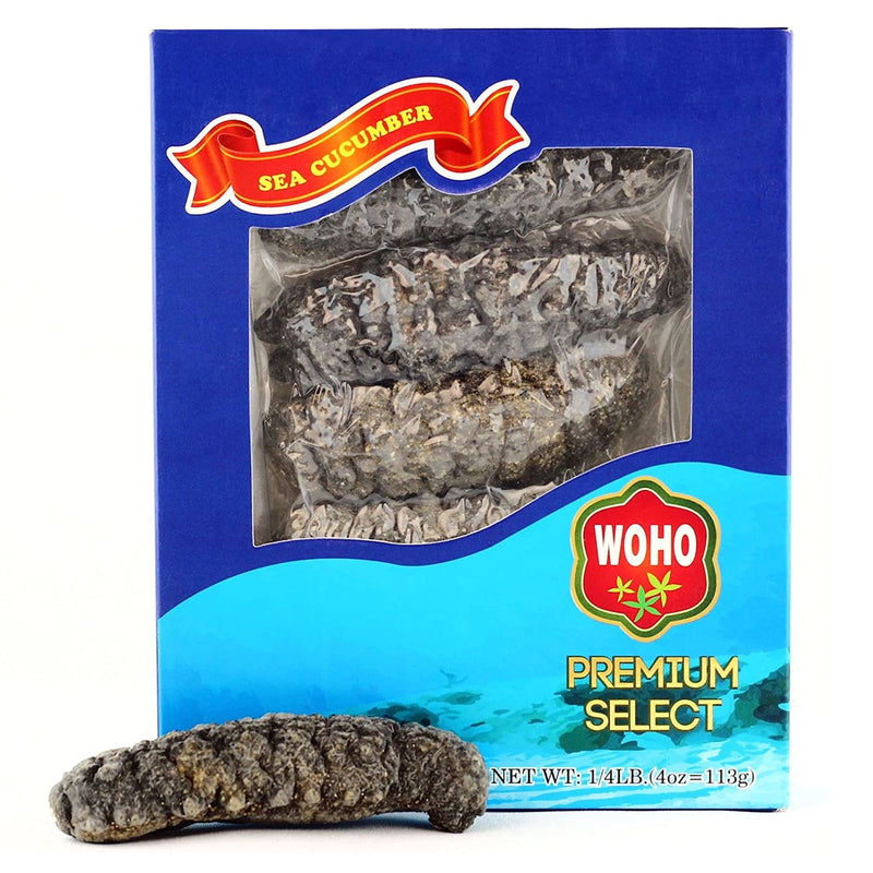 WOHO Mexico Wild Caught Dried Sea Cucumber Small - 4 Oz - DailyVita