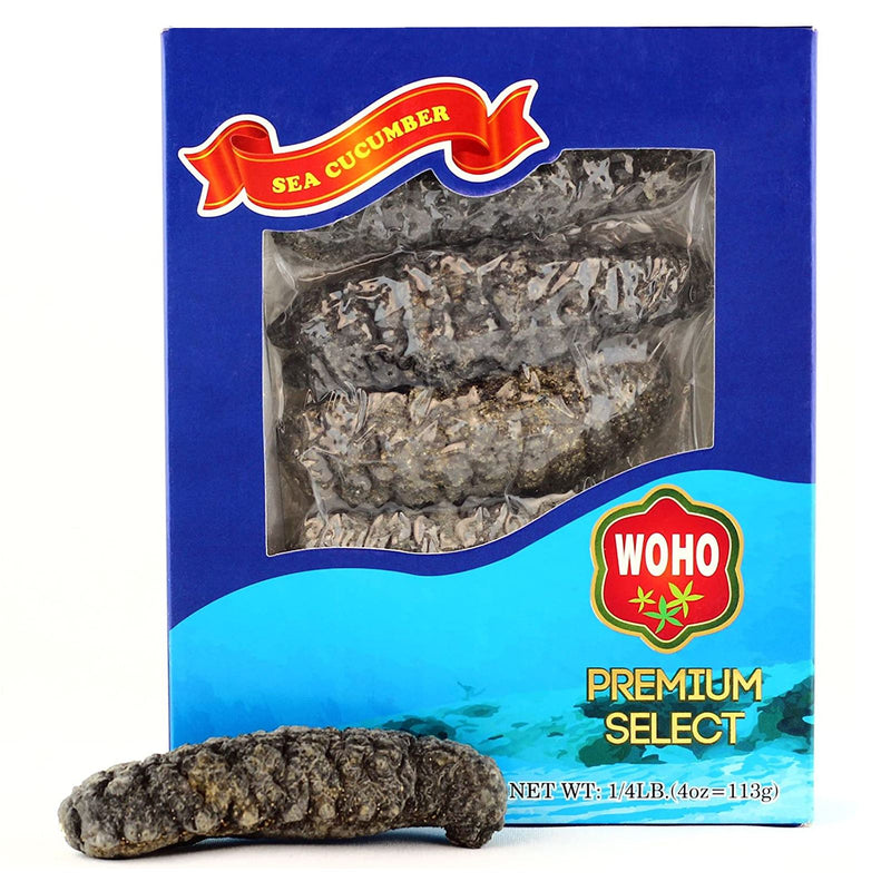 WOHO South America Wild Caught Sea Cucumber Medium - 4 Oz - DailyVita