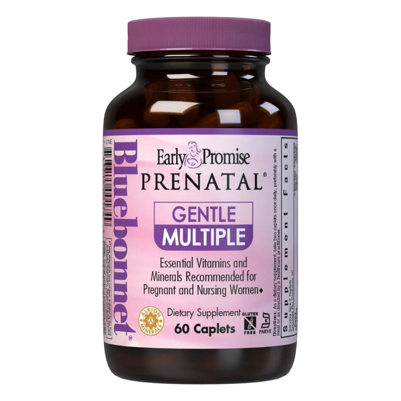Bluebonnet Early Promise Prenatal Gentle Multiple (with Iron) 60 Caplets - DailyVita