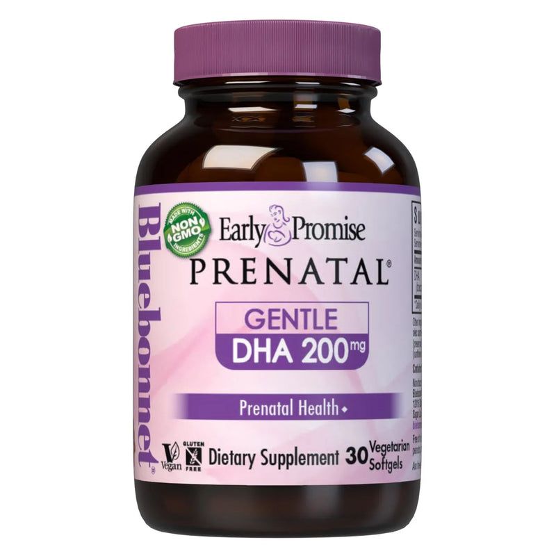 Bluebonnet Early Promise Prenatal Gentle DHA 200 mg 30 Vegetarian Softgels - DailyVita
