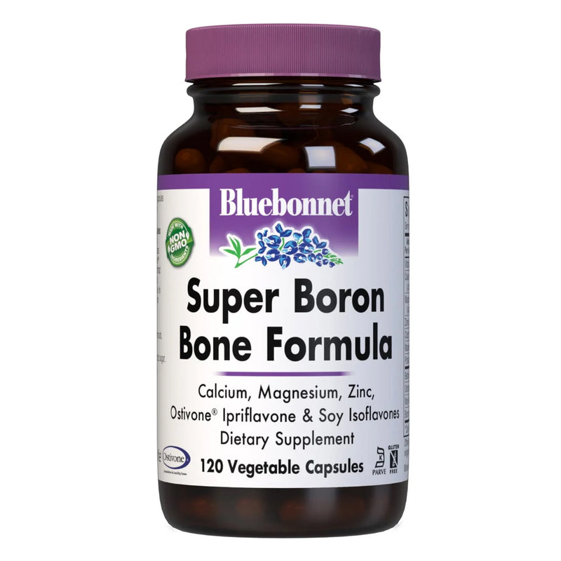 Bluebonnet Super Boron Bone Formula 120 Veg Capsules - DailyVita