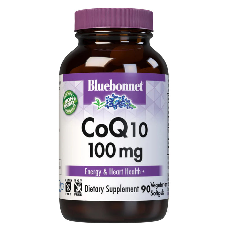 Bluebonnet CoQ10 100 mg 90 Vegetarian Softgels - DailyVita