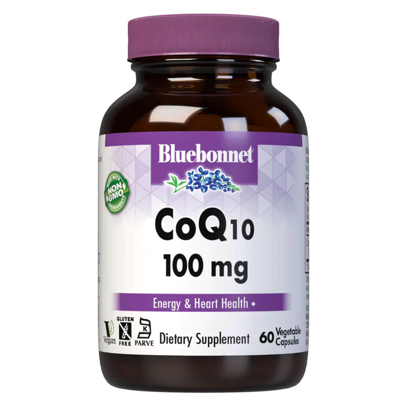 Bluebonnet CoQ10 100 mg 60 Veg Capsules - DailyVita