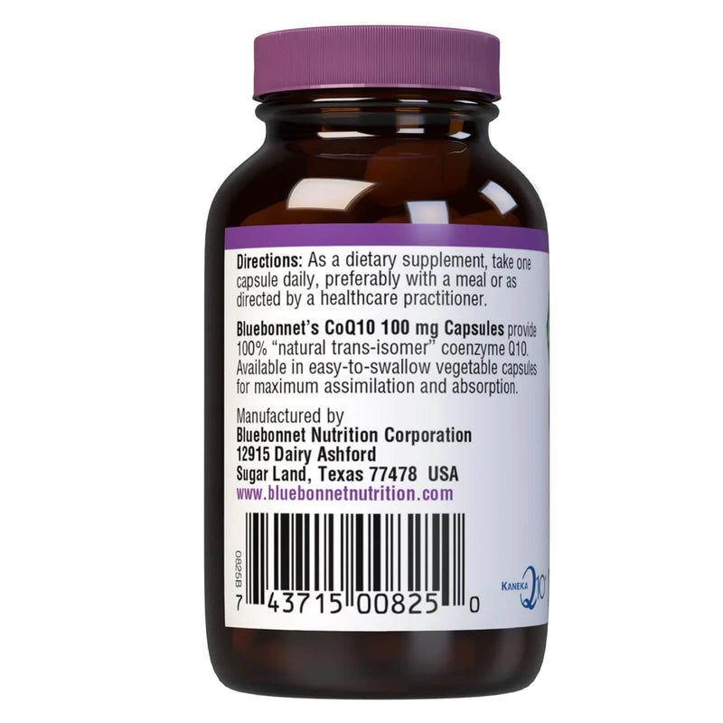 Bluebonnet CoQ10 100 mg 90 Veg Capsules - DailyVita