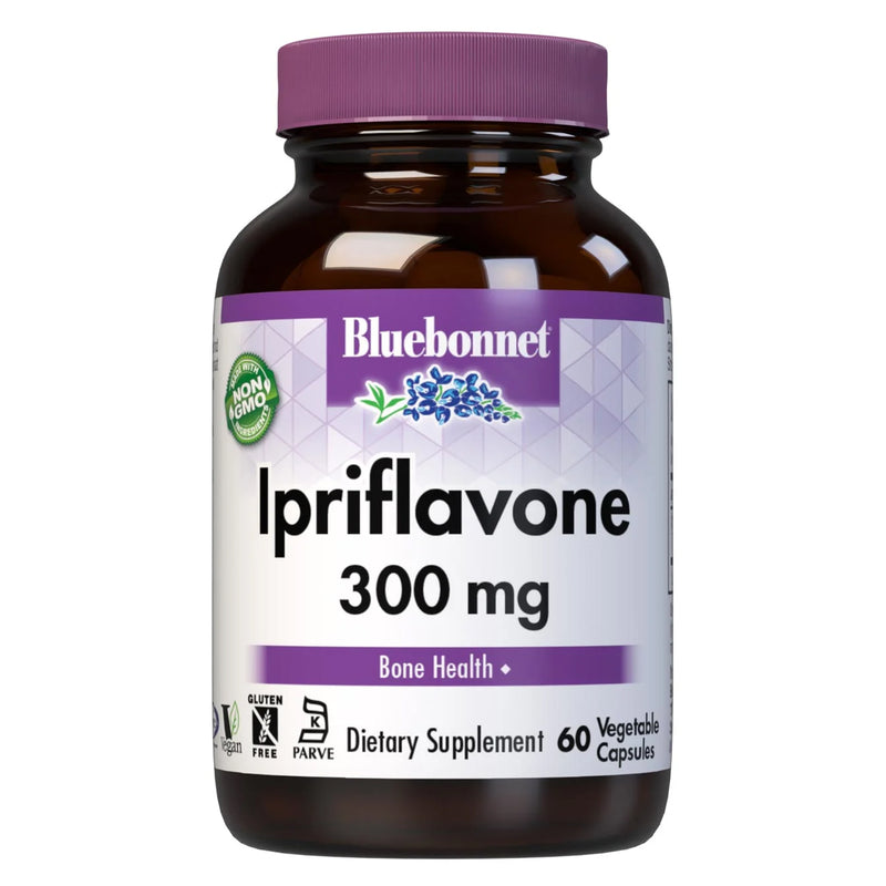 Bluebonnet Ipriflavone 300 mg 60 Veg Capsules - DailyVita