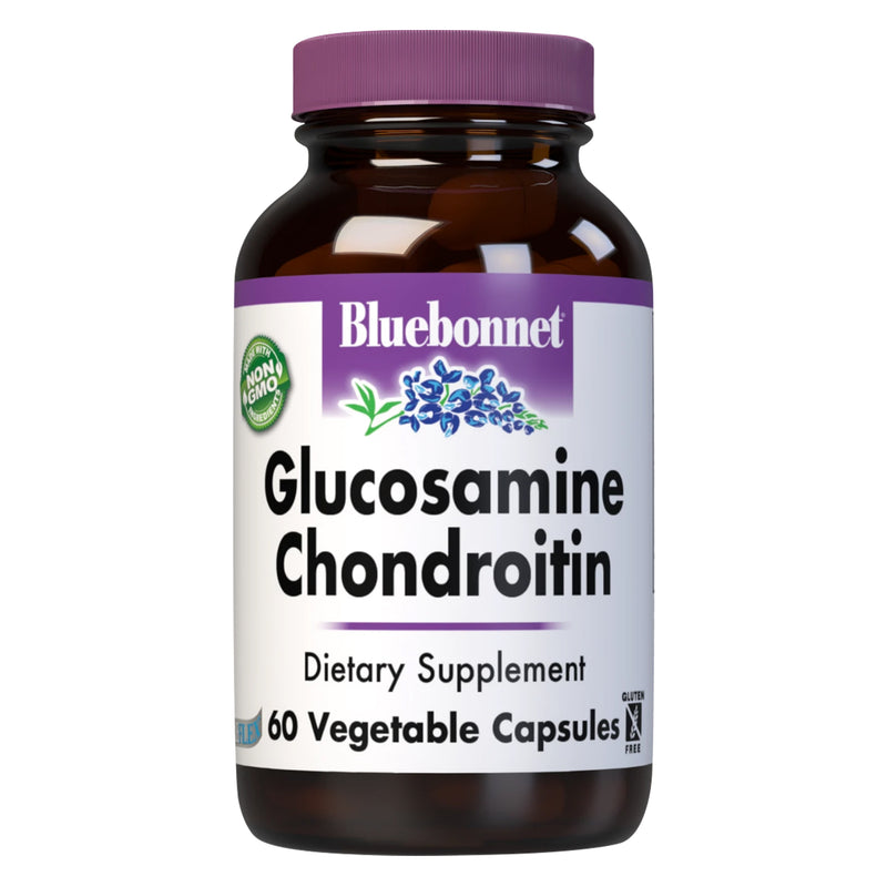 Bluebonnet Glucosamine Chondroitin Sulfate 60 Veg Capsules - DailyVita