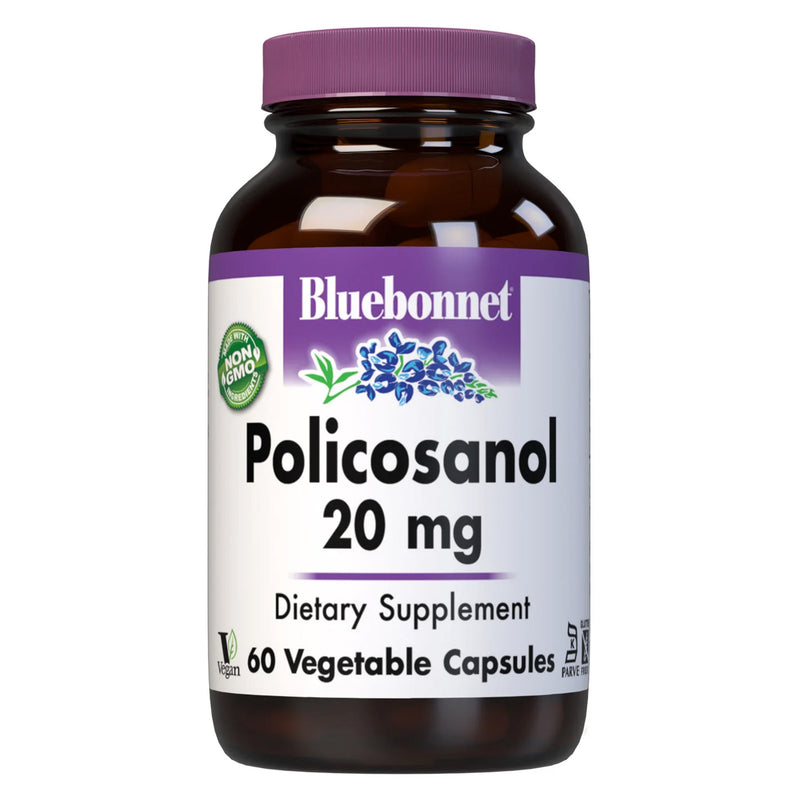 Bluebonnet Policosanol 20 mg 60 Veg Capsules - DailyVita