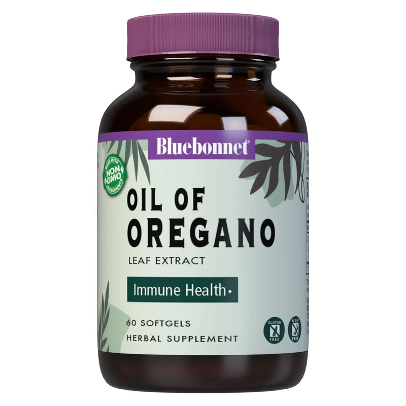 Bluebonnet Oil Of Oregano Leaf Extract 60 Softgels - DailyVita