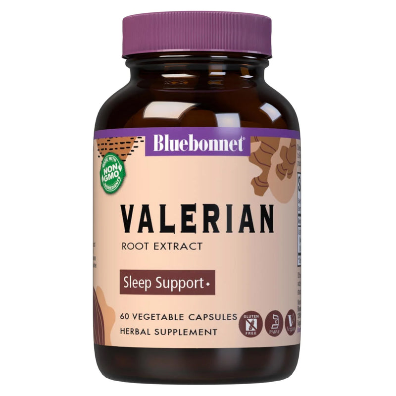 Bluebonnet Valerian Root Extract 60 Veg Capsules - DailyVita