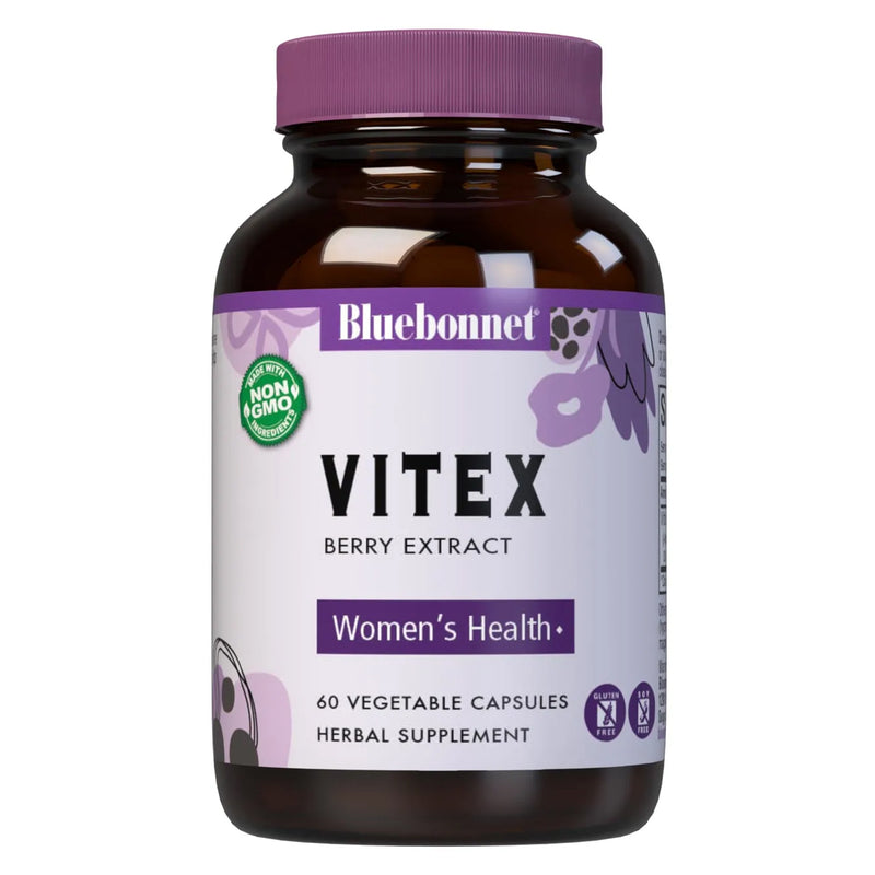 Bluebonnet Vitex Berry Extract 60 Veg Capsules - DailyVita