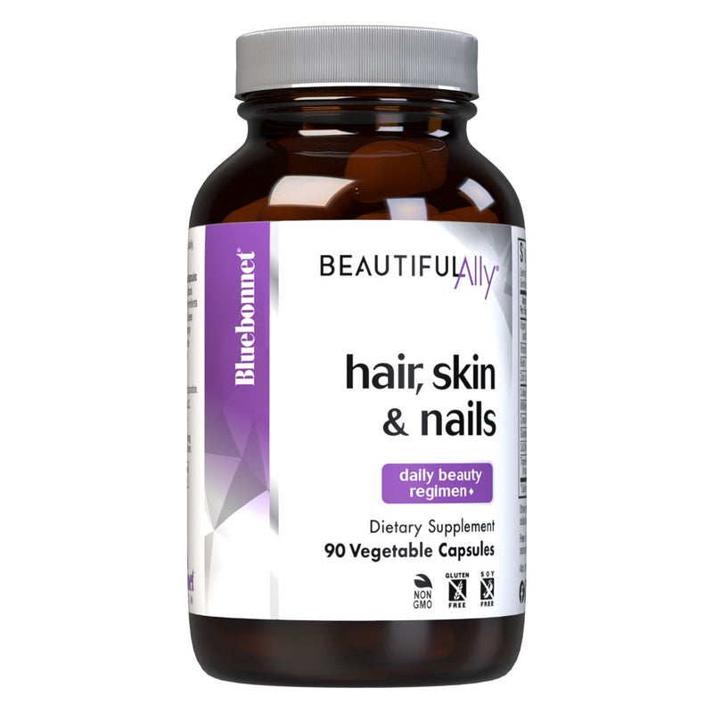 Bluebonnet Beautiful Ally Hair Skin & Nails 90 Veg Capsules - DailyVita