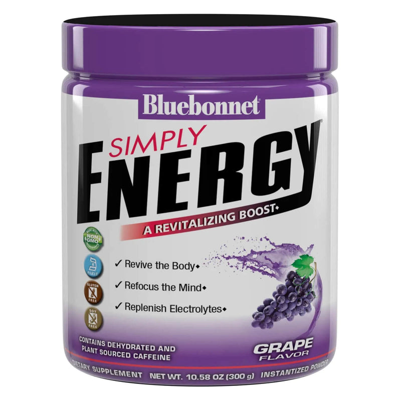Bluebonnet Simply Energy Grape 10.58 oz Powder - DailyVita