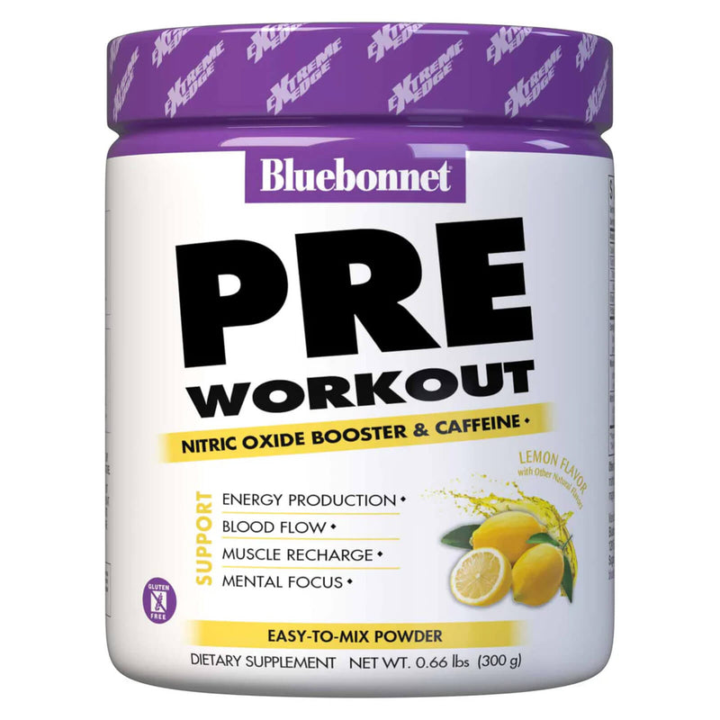 Bluebonnet Extreme Edge Pre Workout Lemon .66 lbs Powder - DailyVita