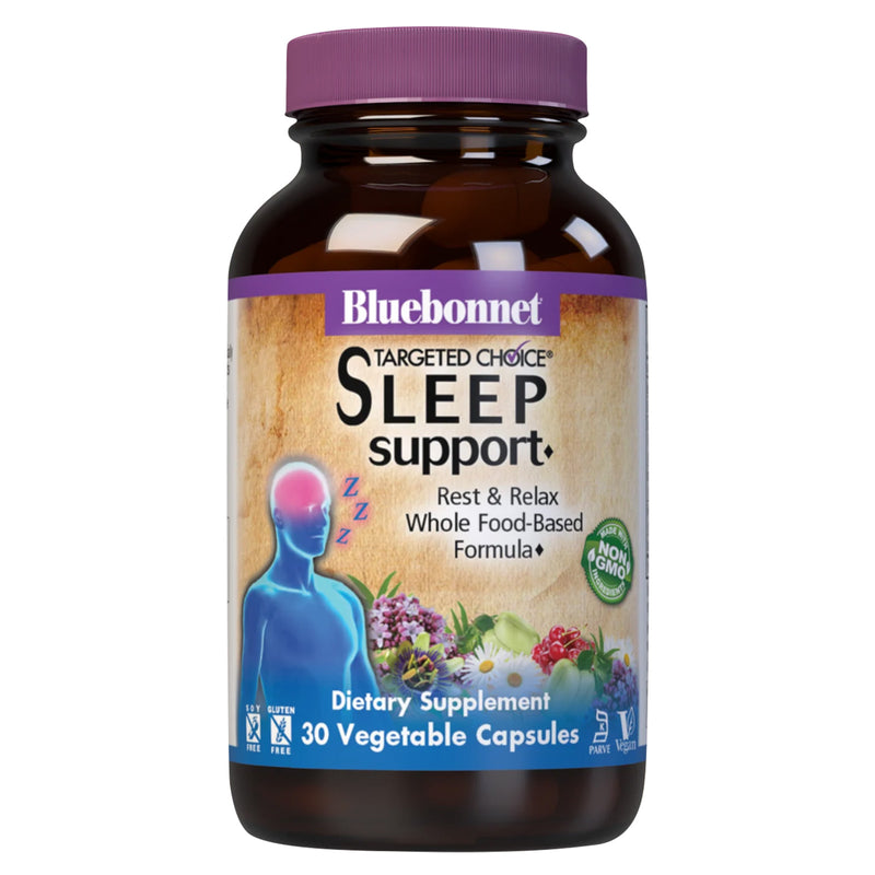 Bluebonnet Targeted Choice Sleep Support 30 Veg Capsules - DailyVita