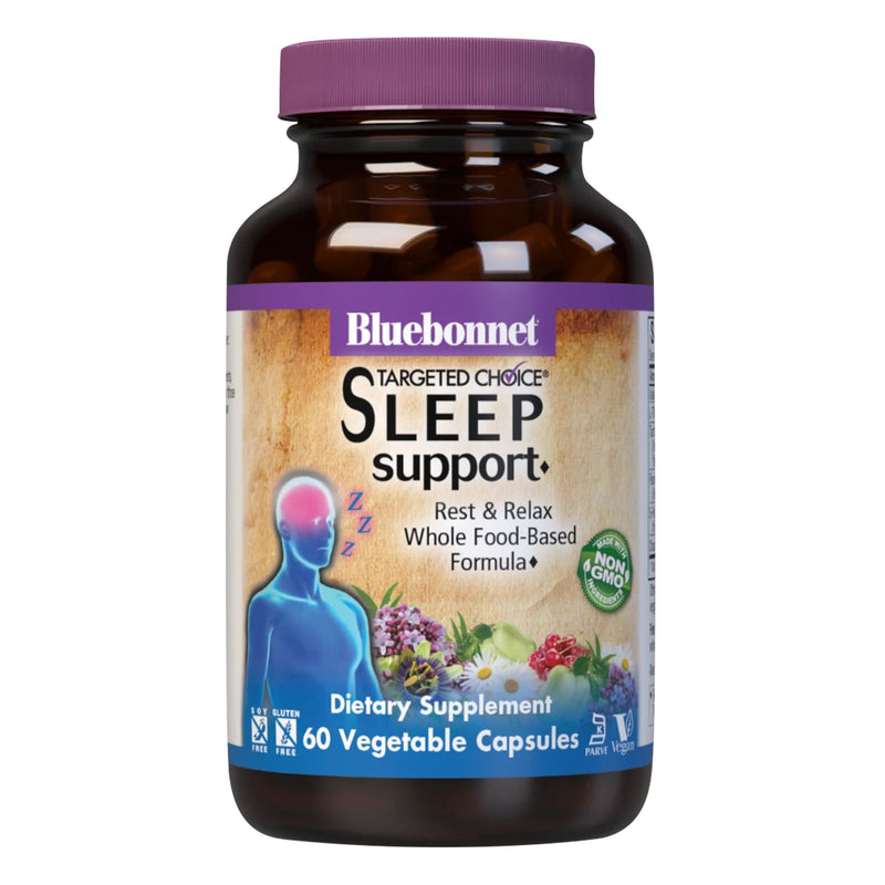 Bluebonnet Targeted Choice Sleep Support 60 Veg Capsules - DailyVita
