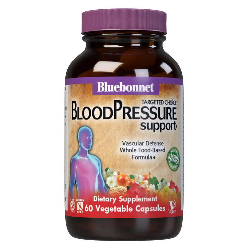 Bluebonnet Targeted Choice Blood Pressure Support 60 Veg Capsules - DailyVita