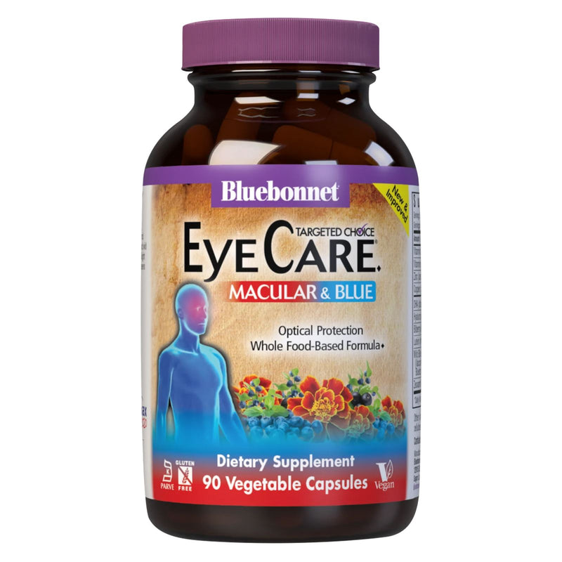 Bluebonnet Targeted Choice Eye Care Macular & Blue 90 Veg Capsules - DailyVita