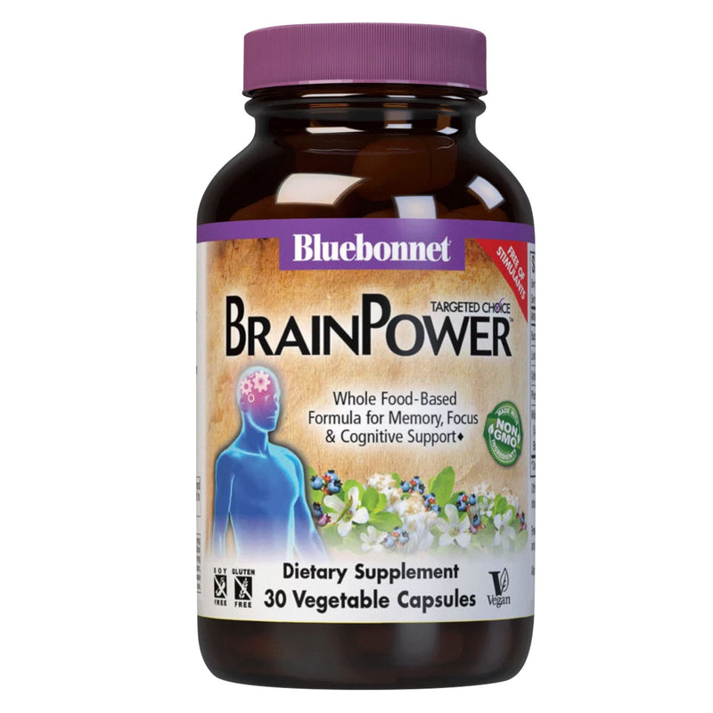 Bluebonnet Targeted Choice Brain Power 30 Veg Capsules - DailyVita
