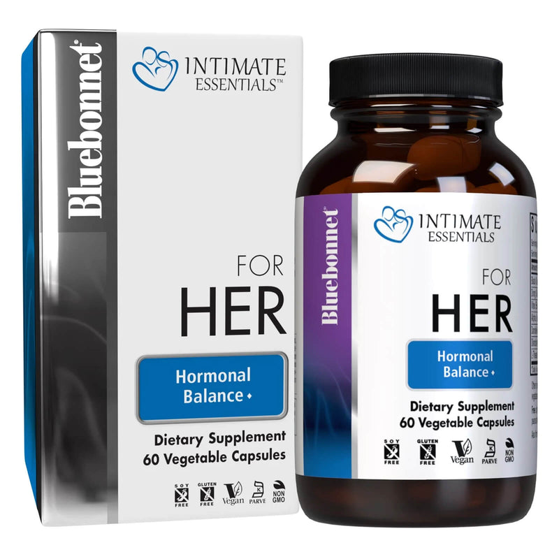 Bluebonnet Intimate Essenitals for Her Hormonal Balance 60 Veg Capsules - DailyVita