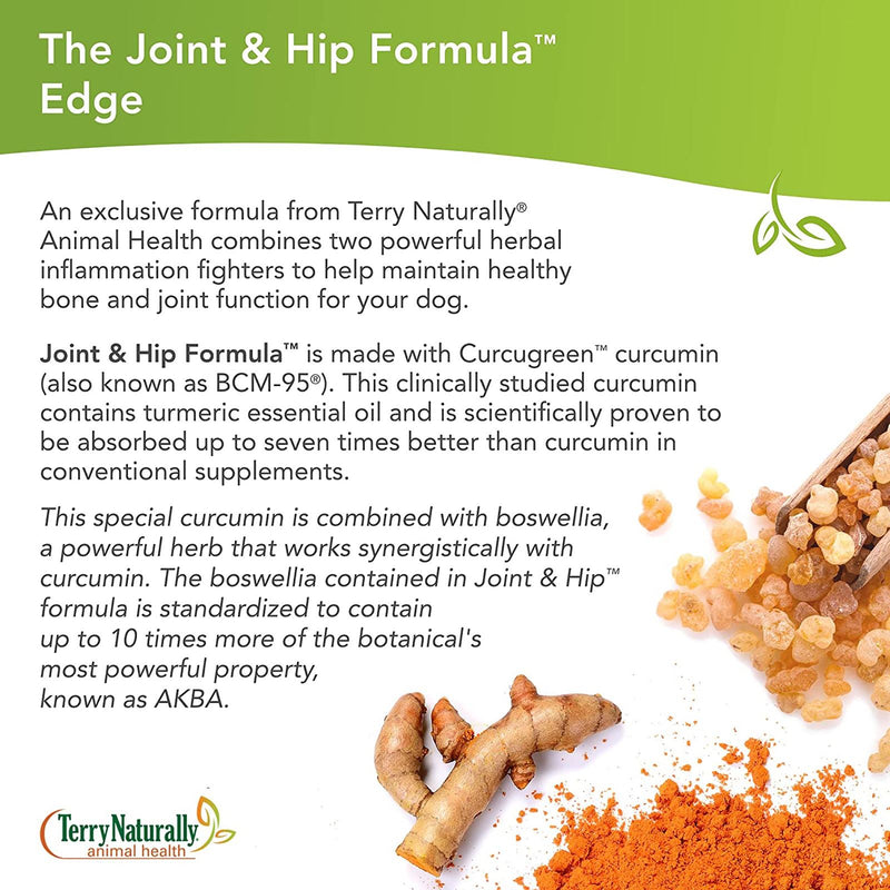 Terry Naturally Joint & Hip Formula 60 Wafers - CANINE for Dogs - DailyVita