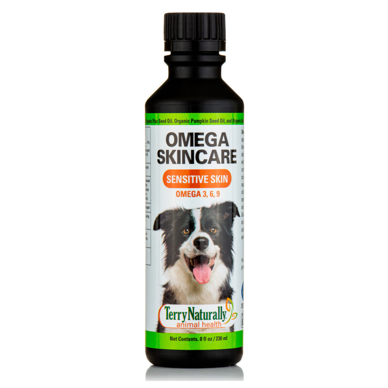 Terry Naturally Omega Skincare 8 fl oz/237 ml Liquid, CANINE for Dogs - DailyVita