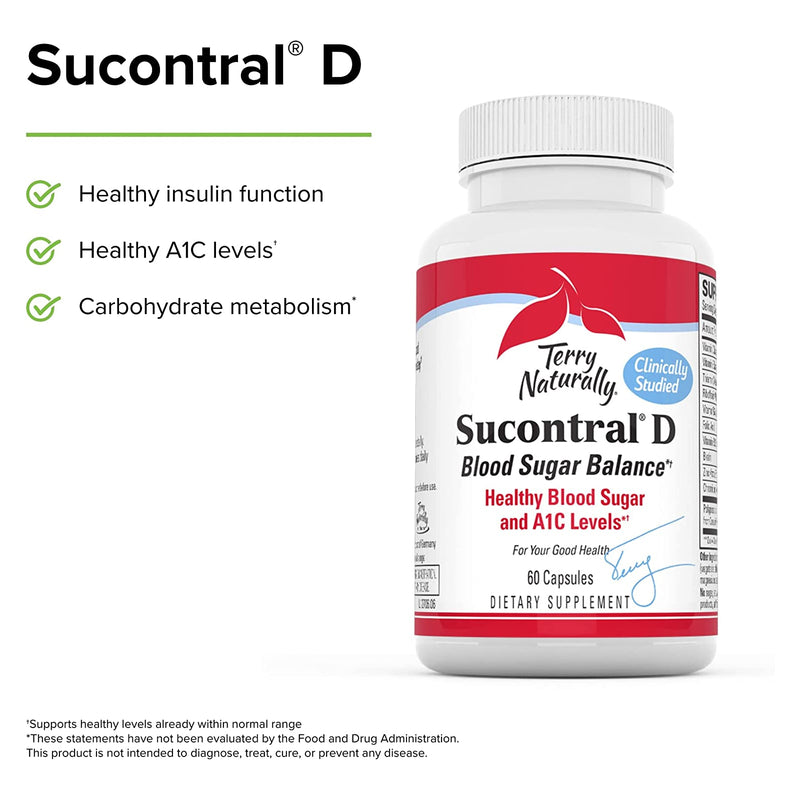 Terry Naturally Sucontral D 60 Caps - DailyVita