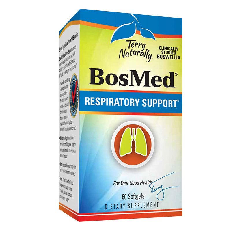Terry Naturally BosMed Respiratory Support 60 Softgels - DailyVita