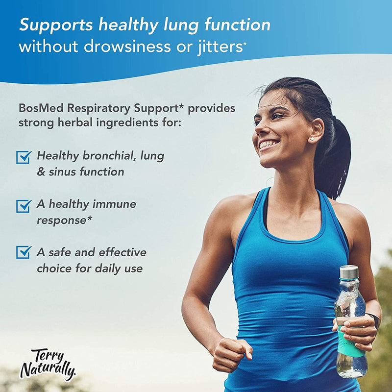 Terry Naturally BosMed Respiratory Support 60 Softgels - DailyVita