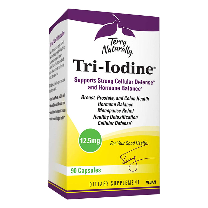 Terry Naturally Tri-Iodine 12.5 mg 90 Caps - DailyVita