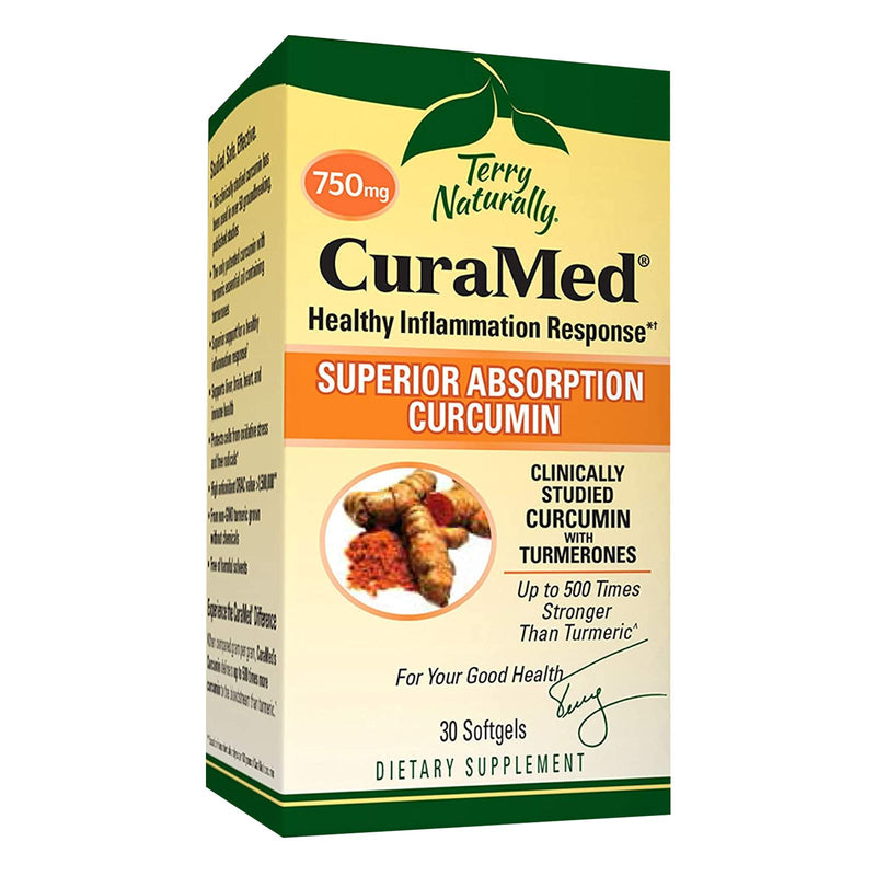 Terry Naturally CuraMed 750 mg 30 Softgels - DailyVita