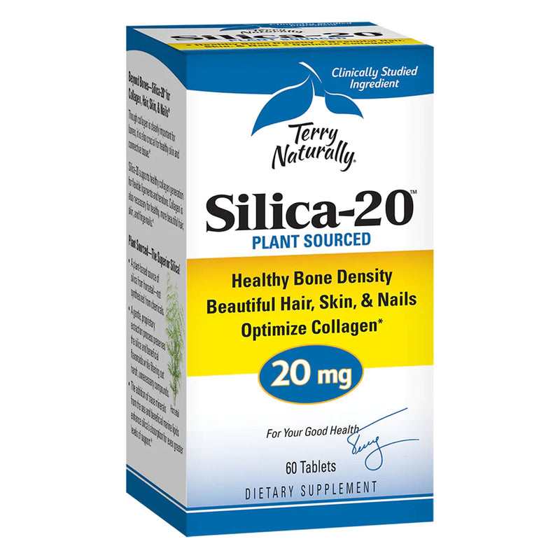 Terry Naturally Silica-20 60 Tabs - DailyVita